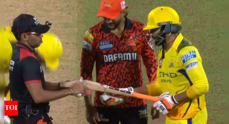 Drama in Chepauk! Bat Ravindra Jadeja fails Referee Referee Test – Watch | Cricket news – Tech Word News