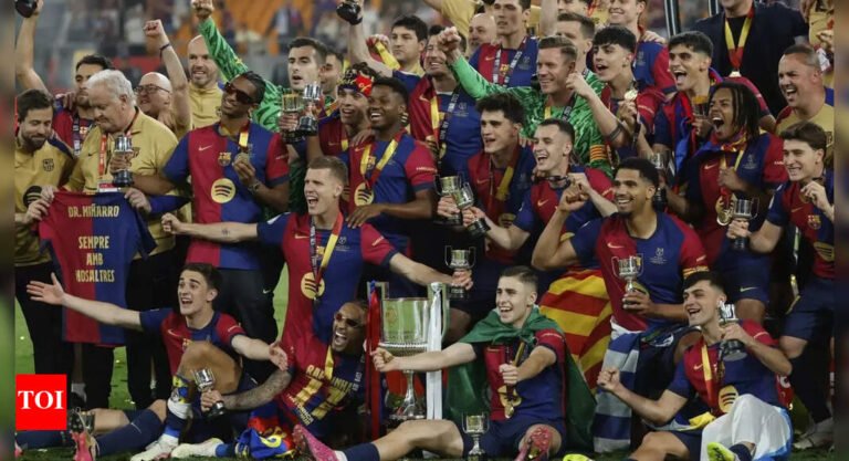 Copa del Rey Final: Barcelona Edge Real Madrid in addition to win home title for 32 time | Football News – Tech Word News