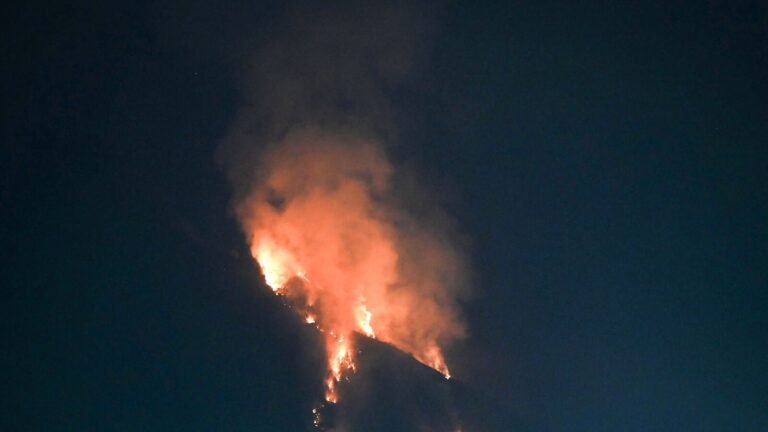 Gujarat news: Massive fire broke out in the orchid apartment, Ahmedabad | Watch | The news today