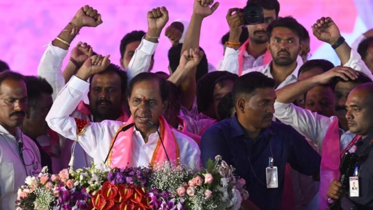 Congress is a villain No. 1 from Telangan, says KCR at BRS ‘Silver Jubilee Meet