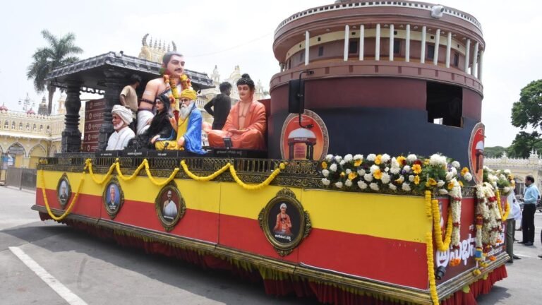 Bashava Jayanthi: “Anubhava Mantapa Rath” visits Mysuru