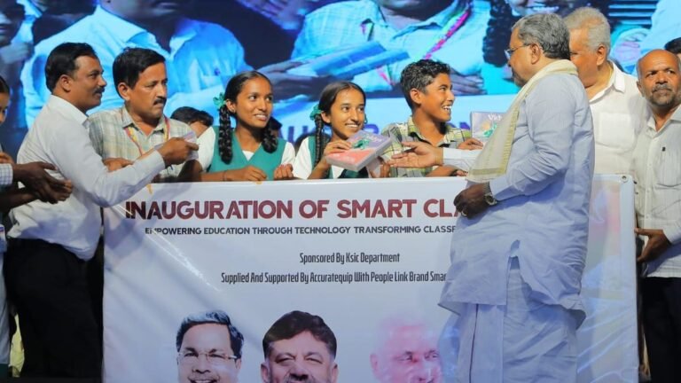 CM inaugurates the killing of development projects worth 439.88 CR. in periyapatna