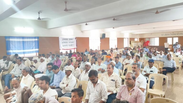 Farmers, environmentalists and others are connected against the project of irrigation in the Mahadaya River Basin