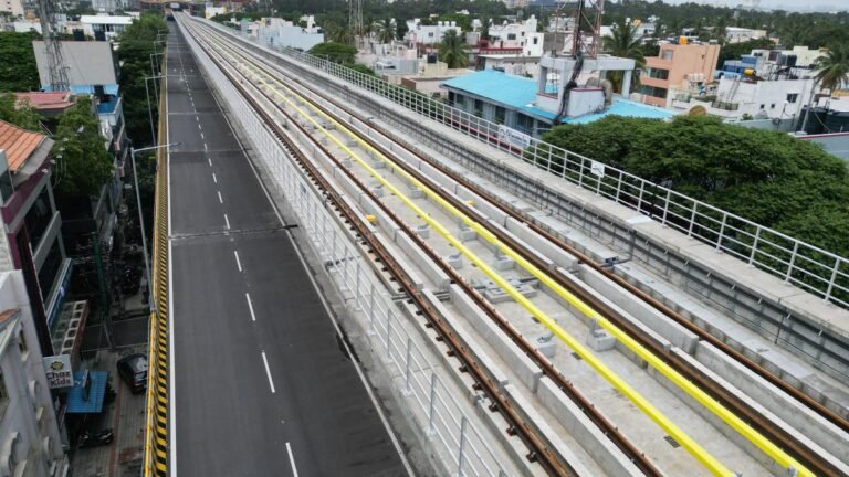 The yellow Namma metro line is likely to start limited operations by June