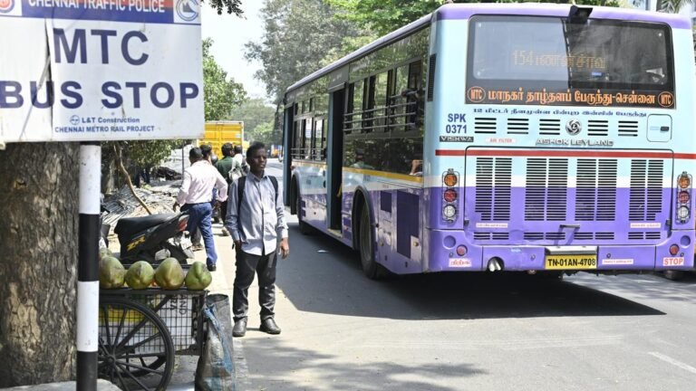 Chennai residents for improved transport infrastructure, new bus routes