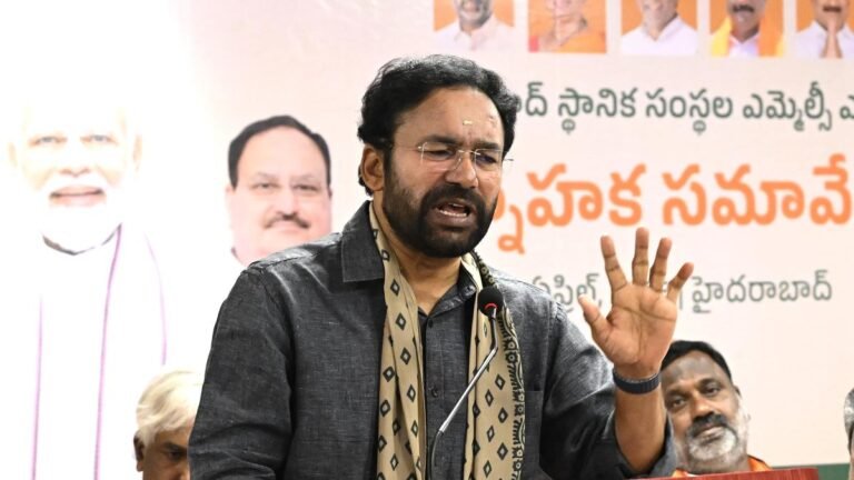 Pakistan for the difficulties in J&K to cover the internal weld, says Kishan Reddy