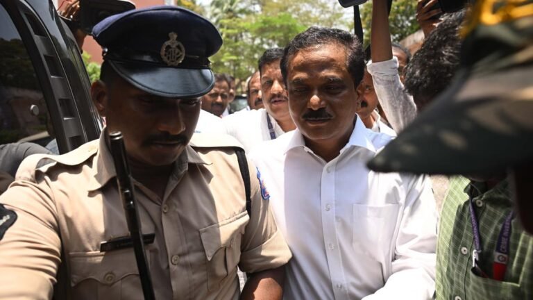 “Illegal Arrests” Actor Jethwani: 14 -day Judicial link for former intelligence director CEO Sitarama Anjaneyulu