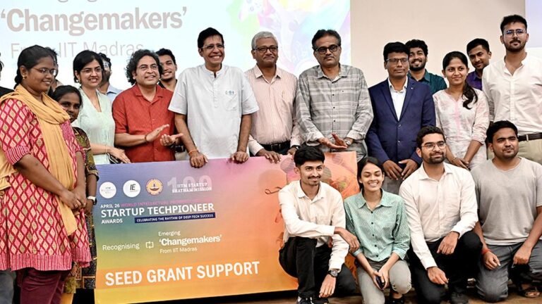 Iit Madras incubated over 100 start -ups in the last financial year