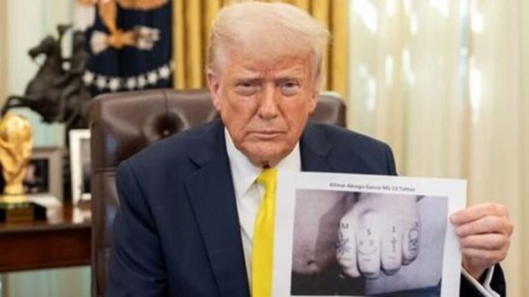“Trump used a fake picture of Kilmar Abrego Garcia Hand with tattoo”: Netizens after the US President connects it with the Gang MS-13 | The news today