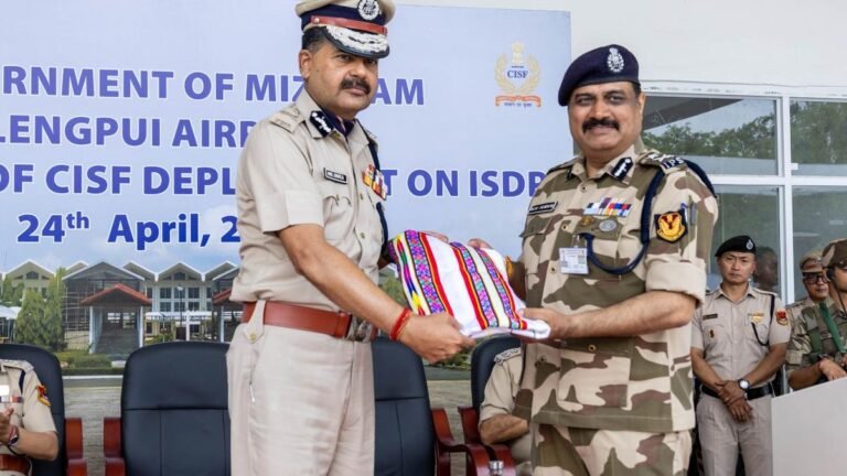 CISF takes over the safety of Lngpui airport in Mizoram