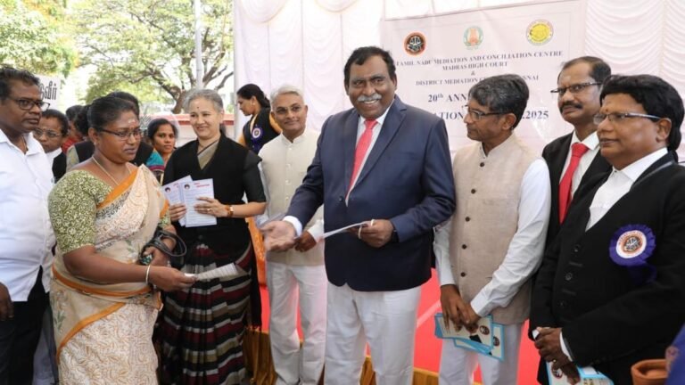 Mediation Center and Mercury Tamil Nadu celebrates its 20th day of the Foundation