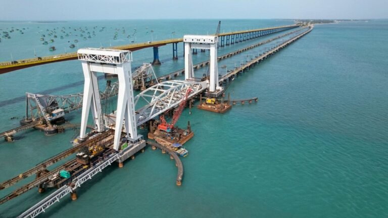 PM Modi Inaugurate New Pamban Bridge Safe for train operations for 100 years! Check routes and other details today news
