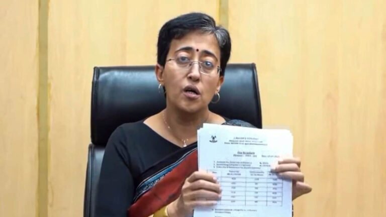 Delied Mathra Road Bungalow, Ex-Delhi cm Atishi assigned to the Ansari Road Residence | The news today