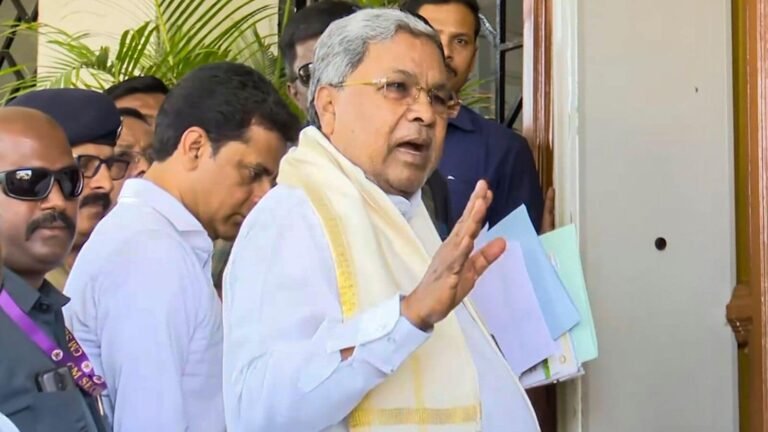 “War is the last option”: Karnataka cm siddaramaiah explains notes in the middle of India, the tension of Pakistan over the attack of Pahalagam | The news today