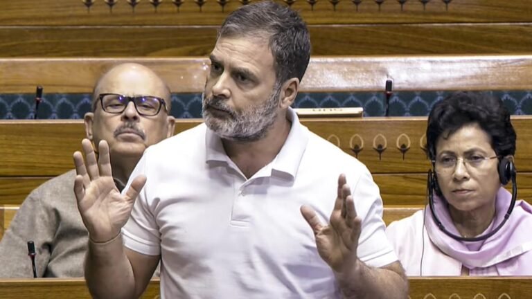 Rahul slams the government over “China occupying land”, an American tariff; Bjp hits back