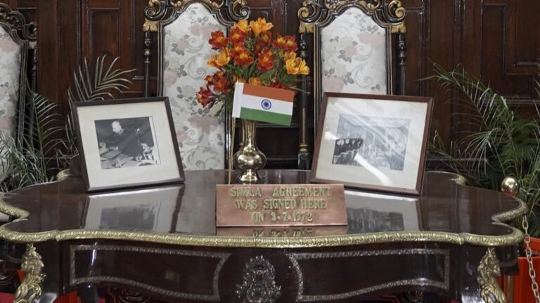 What is the reason for targeting the Simla Agreement? | He explained