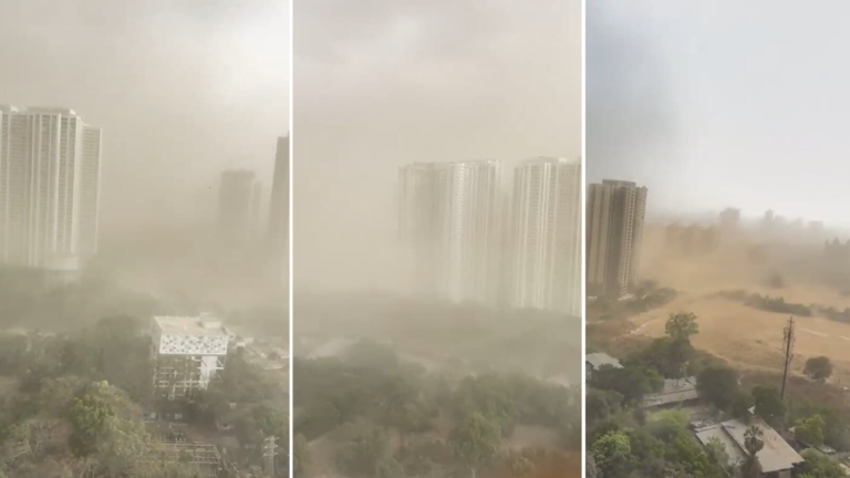 “Mummy” as Dust Storm is hit by Mumbai: IMD releases a storm, warning of the gusts in April 5 | The news today