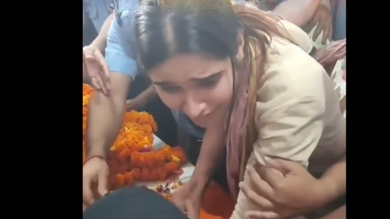 “Baby, Tu Aaya Kyun nai”; Flight Lieutenant Siddharth Yadav crept when the fiance mourns over cardiac woven shouts The news today