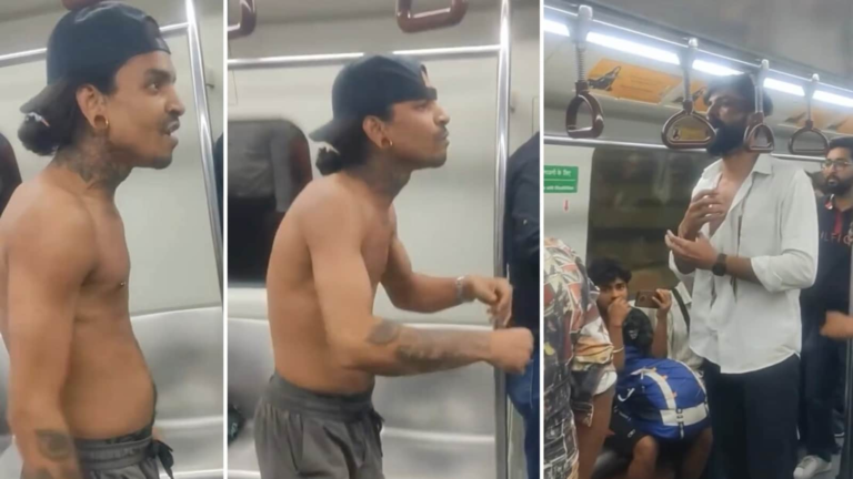 Viral Video: Co-travel shirt shirts in Delhi Metro will prompt to hit back; Netizens React | The news today