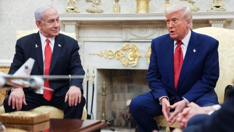Donald Trump to Israel’s Prime Minister Benjamin Netanyahu: “I would like to see a war stop” – again pushes the Plan of Moving Gaza | The news today