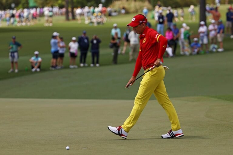Most spoken about Masters Attire: A Blazer, ASUSES and Sergio Garcia dressed as Ronald McDonald