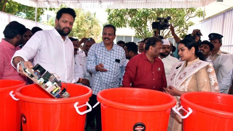 Processing of electronic waste to be established in all districts: Bharath