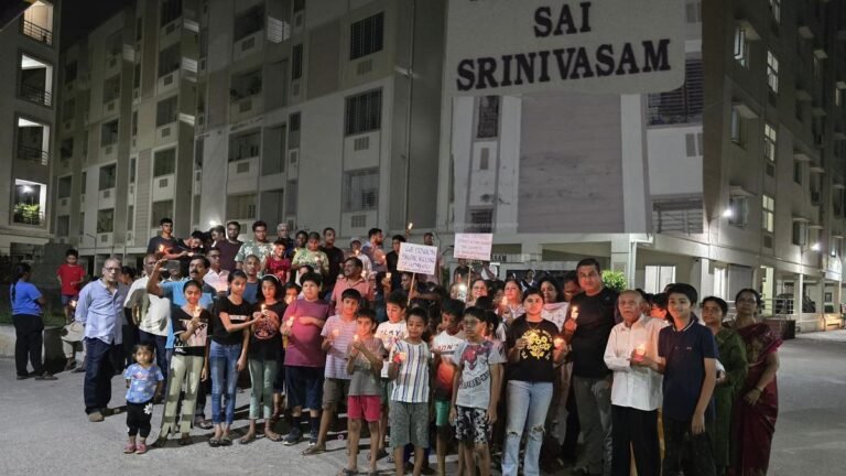 Honors pouring the victims of terror in Pahalgam in Telangana