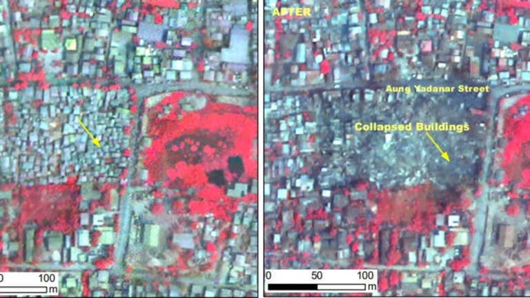 Myanmar earthquake: ISRO releases satellite images of extensive damage across cities In pictures The news today