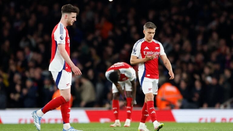 Liverpool one point away from a record 20. The title after Arsenal draw vs Palace