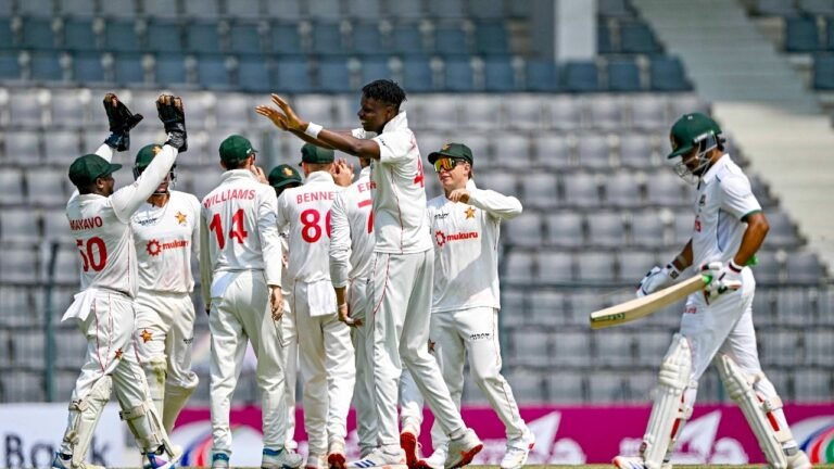 Bangladesh vs Zimbabwe, 1 test, day 2: Live score and update from Sylhet