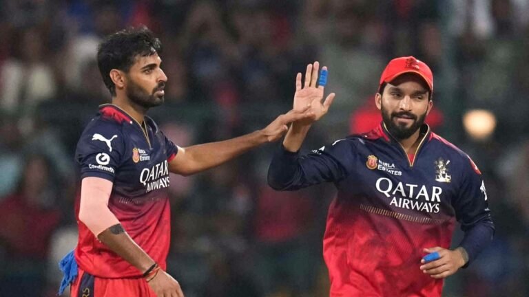 Calm Rajat Patidar was excellent with the captain of RCB: Bhuvneshwar Kumar