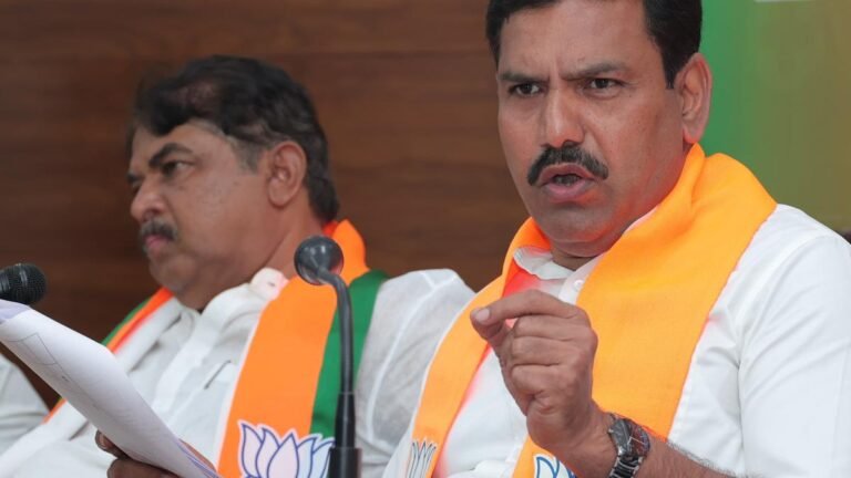 BJP accuses the government of the congress of the release of a “tax attack” on people