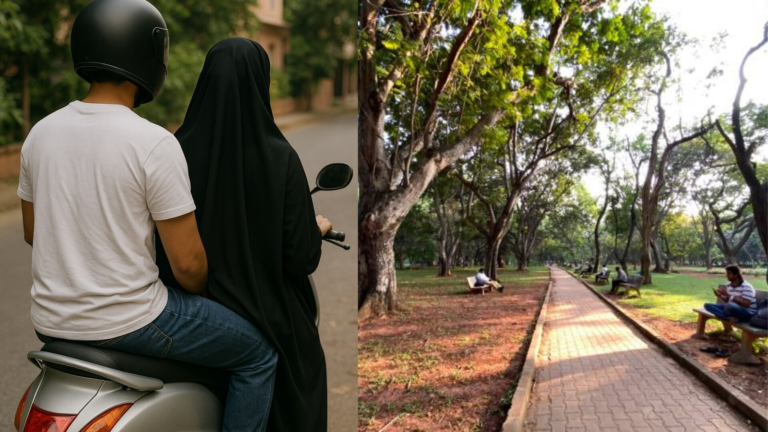 Burqa-Oblea woman, my friend harassed, filmed in Bengalur: “Have a shame?” | The news today