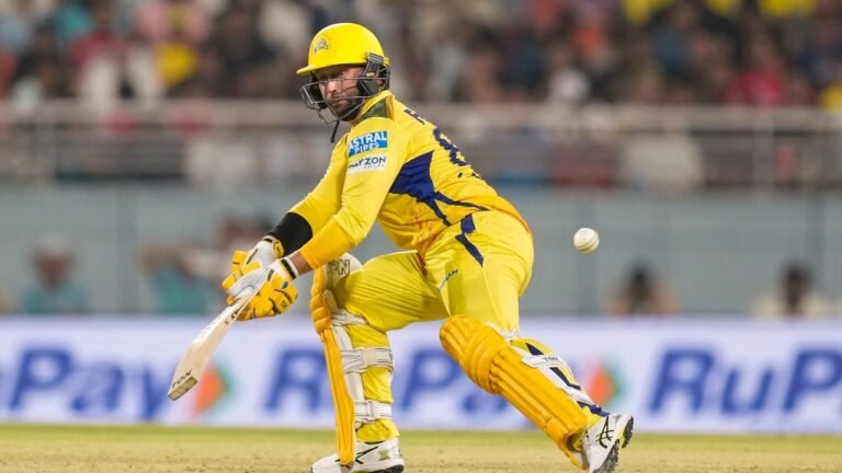PBKS vs CSK: After Tilak Varma Devon Conway leaves into a tense run-game