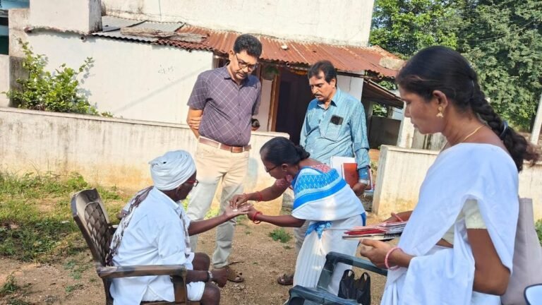 Telangana district where 98% of more than 30 inhabitants were examined on diabetes