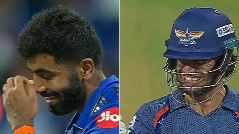 IPL 2025: LSG Ravi Bishnoi celebrates wildly after she broke six of Jasprit Bumhrah