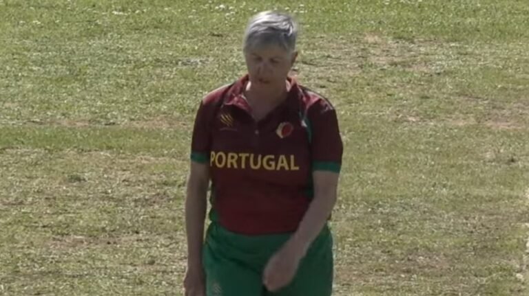 Portuguese 64 -year -old Joanna Child becomes the second oldest debutant T20i