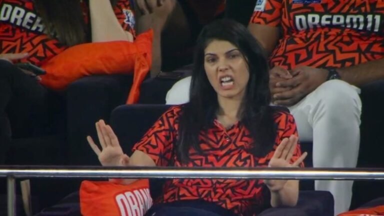 Watch: Owner SRH Kavya Maran left frustrated when ABHISHEK SHARMA dropped again