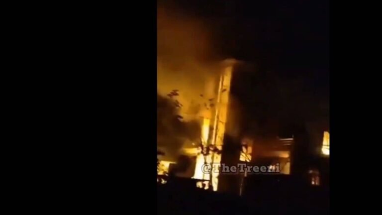Manipur: House Chief Morcha Morcha Morch set fire to support the law on the WAQF | Watch | The news today