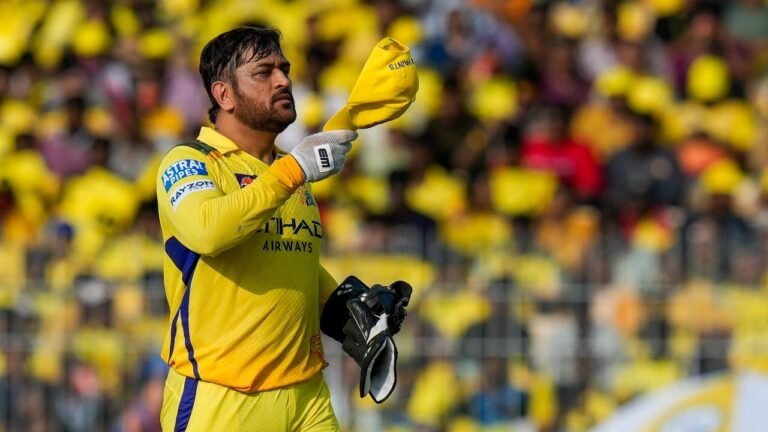 Watch: Mrs. Dhoni comes to Chandigarh for PBKS vs CSK in the middle of retirement