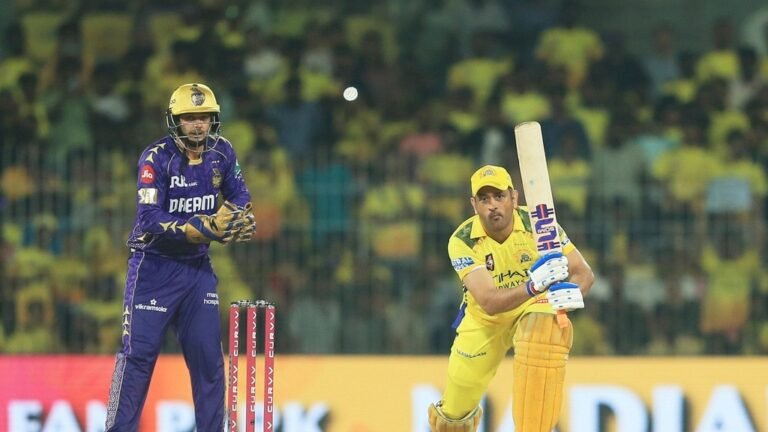 IPL 2025, CSK vs Krk: No Captain Mahi Magic when Chennai slips to new low homes