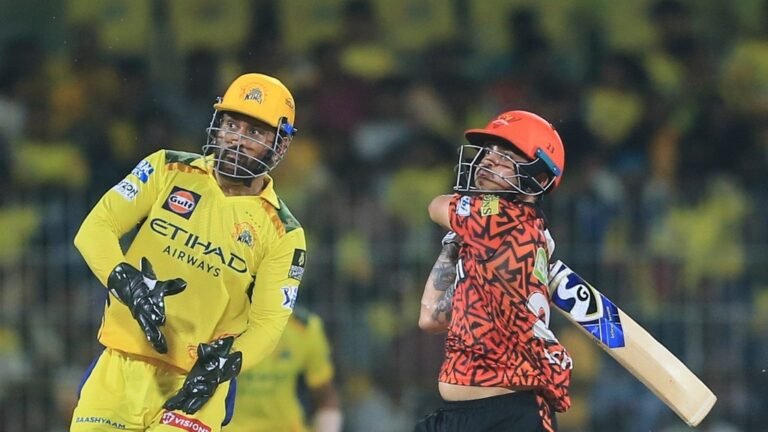 IPL 2025: INSIPID CSK All without Play -off race because SRH NOTCH FIRST AWAY WIN