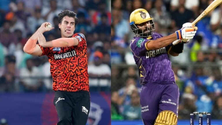 IPL 2025 KKR vs SRH LIVE SKORE: Knight Riders look they get out of the bottom at home