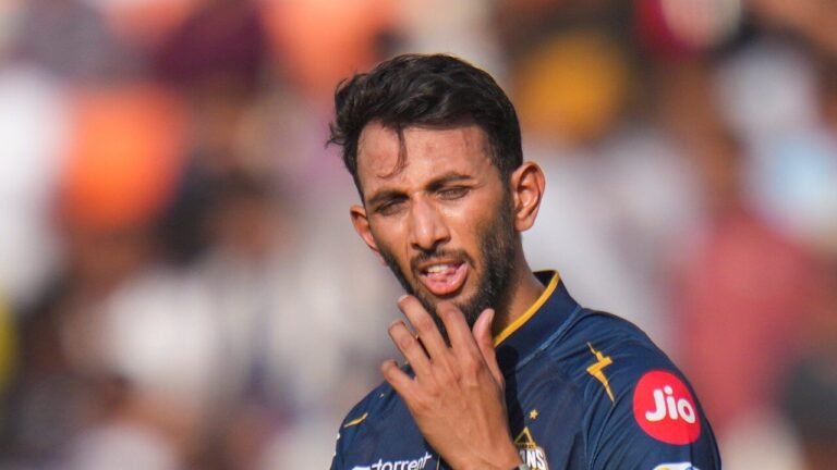 It is a chain reaction: Prasidh Krishna explains how saliva affects the game in IPL 2025