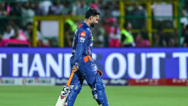 LSG vs DC: RISHABH PANT is trying to explain degradation in a bizarre interview after the match