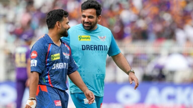 Watch: Animated chat rishabh pant with Zahreer Khan after launching demotion vs dc dc dc