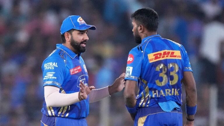 DC vs Mi: Subbed Off, Yet Rohit Sharma organizes two moments changing the game