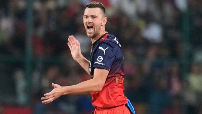 IPL 2025: Josh Hazlewood shrugs in heroic 19.