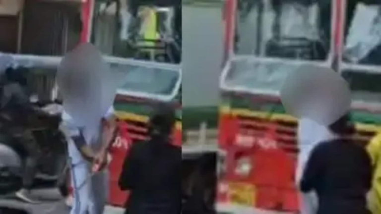 A sixteen -year -old boy from Bombai, seeded with an uncle, attacks the bus with a sword in rage The news today