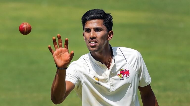 IPL 2025: Tanush Kotian joins to Kings pandjab as a network bowler in front